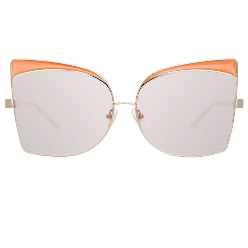 N°21 S5 C7 Oversized Sunglasses sold by Linda Farrow