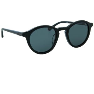 Dries Van Noten 144 C3 Oval Sunglasses sold by Linda Farrow