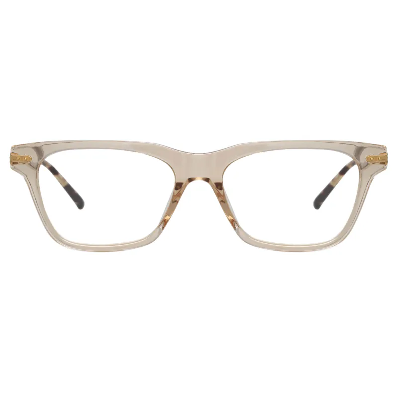 Mae Cat Eye Optical Frame in Ash sold by Linda Farrow