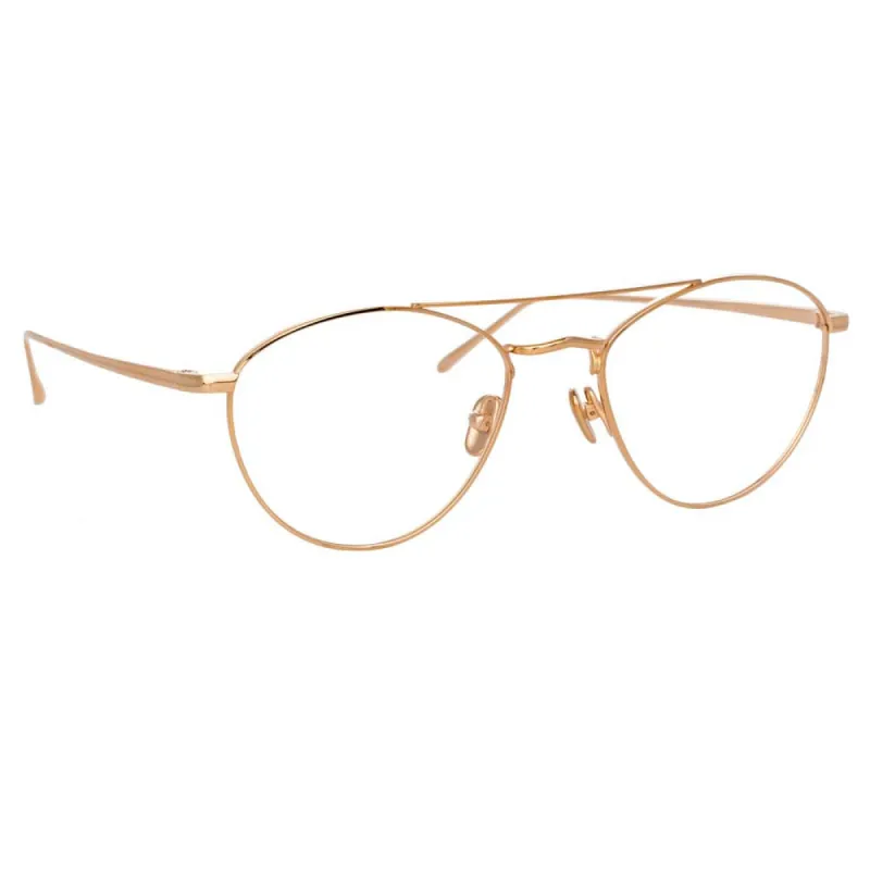 Linda Farrow Caine C1 Aviator Optical Frame sold by Linda Farrow