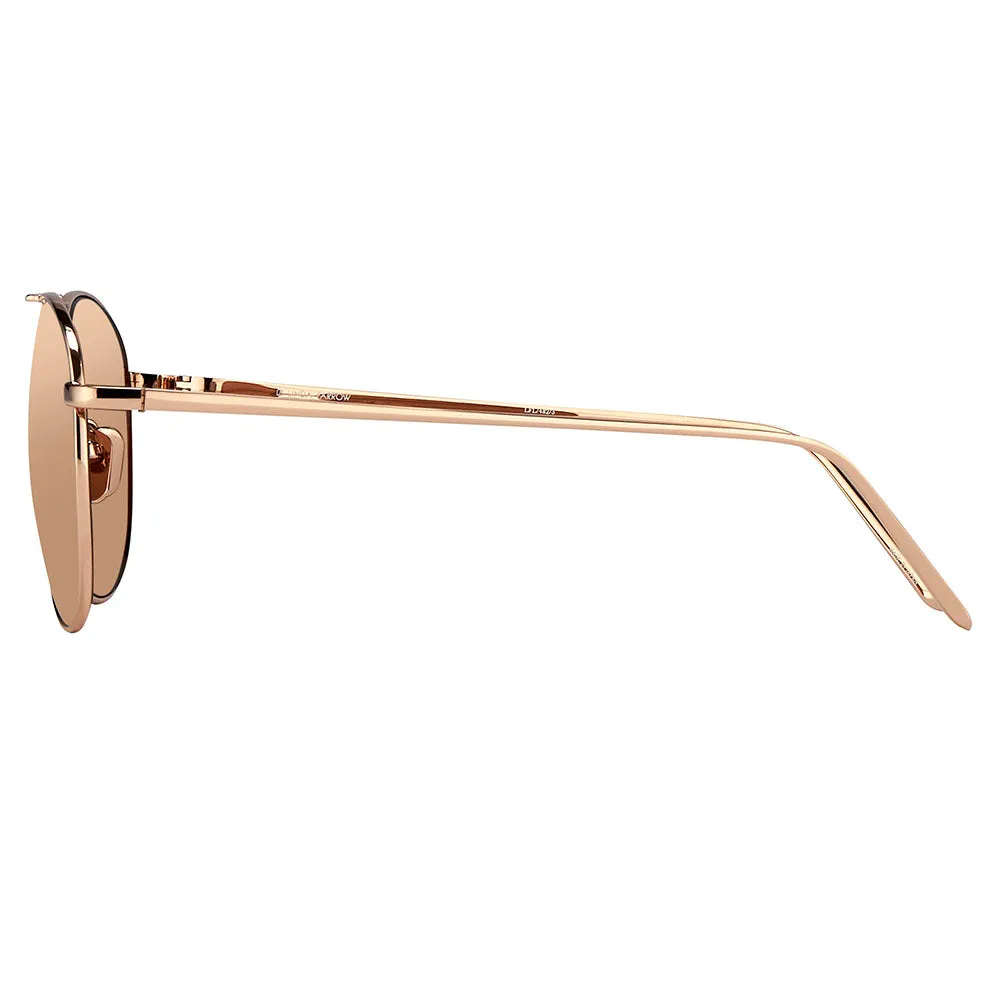 Linda Farrow 482 C3 Aviator Sunglasses sold by Linda Farrow product image thumbnail 3