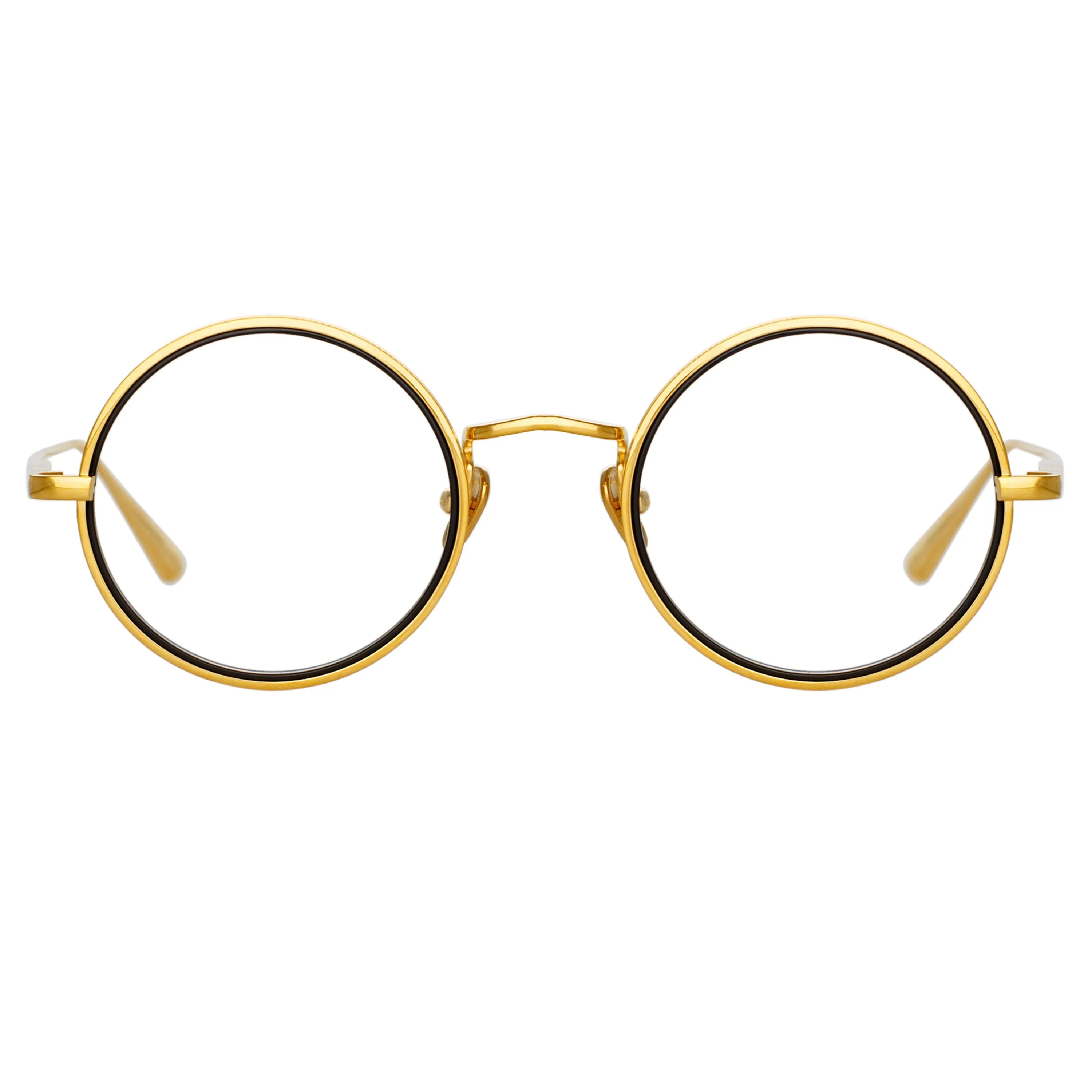 Cortina Oval Optical Frame in Yellow Gold (Men's) sold by Linda Farrow product image thumbnail 2