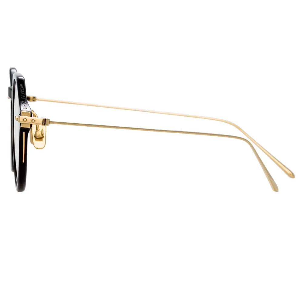 Linda Farrow Linear Wren A C1 Angular Optical Frame sold by Linda Farrow product image thumbnail 3