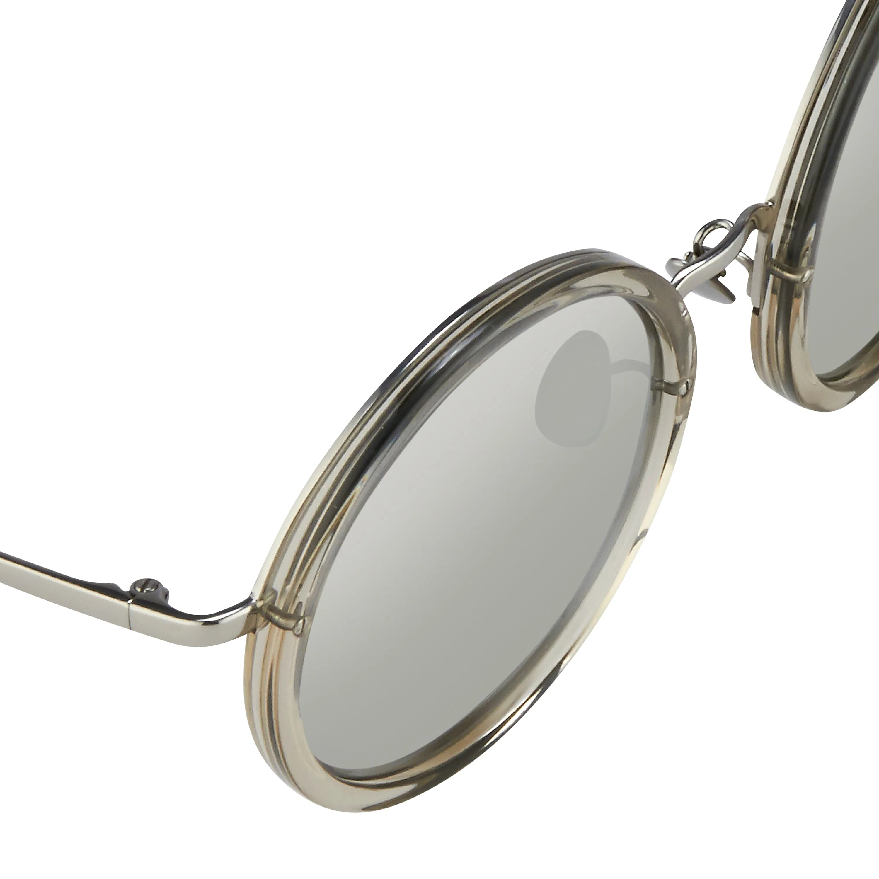 Linda Farrow Tracy C43 Round Sunglasses sold by Linda Farrow product image thumbnail 4