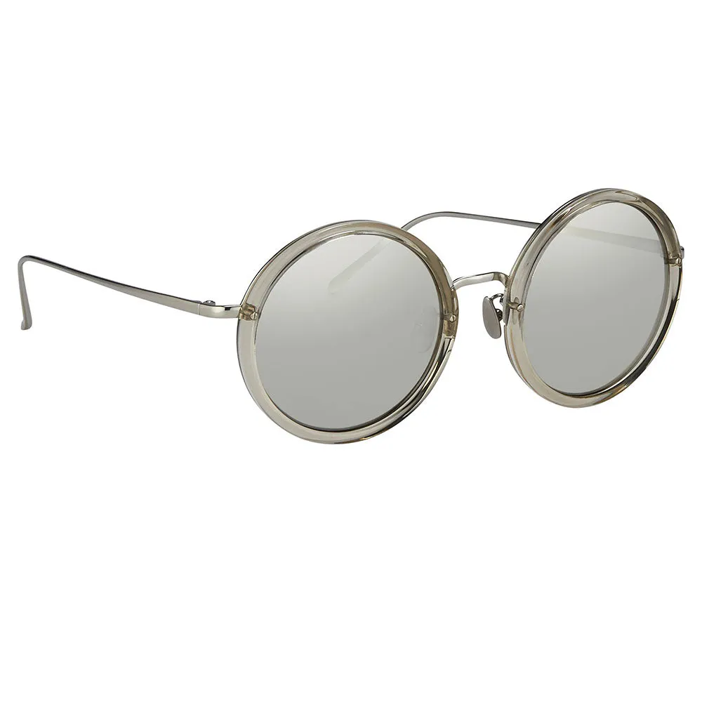 Linda Farrow Tracy C43 Round Sunglasses sold by Linda Farrow product image thumbnail 2