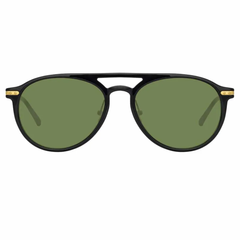 Linda Farrow Linear Ando C9 Aviator Sunglasses sold by Linda Farrow