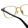 Alvar Optical D-Frame in Black sold by Linda Farrow
