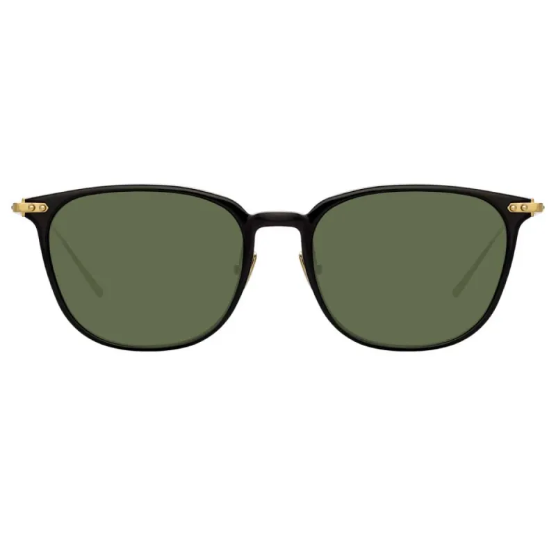 Linda Farrow Linear Wright A C8 Rectangular Sunglasses sold by Linda Farrow