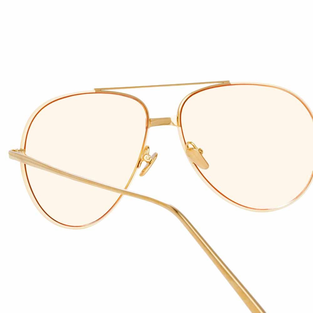 Linda Farrow Salem C16 Aviator Sunglasses sold by Linda Farrow product image thumbnail 4