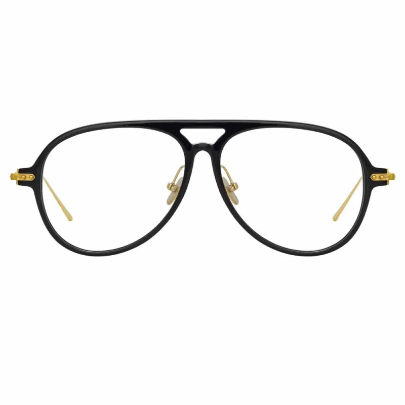 Linda Farrow Linear Gilles C1 Aviator Optical Frame sold by Linda Farrow