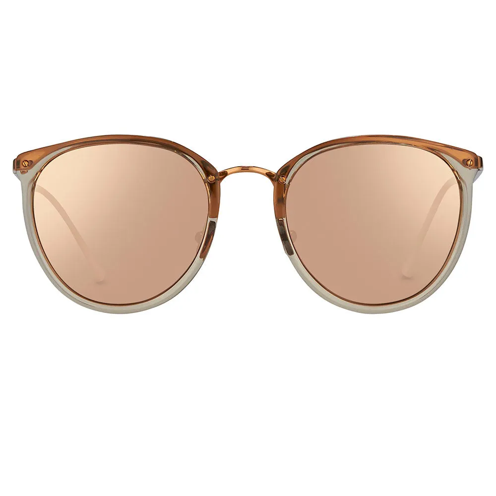 Linda Farrow Calthorpe C36 Oval Sunglasses sold by Linda Farrow