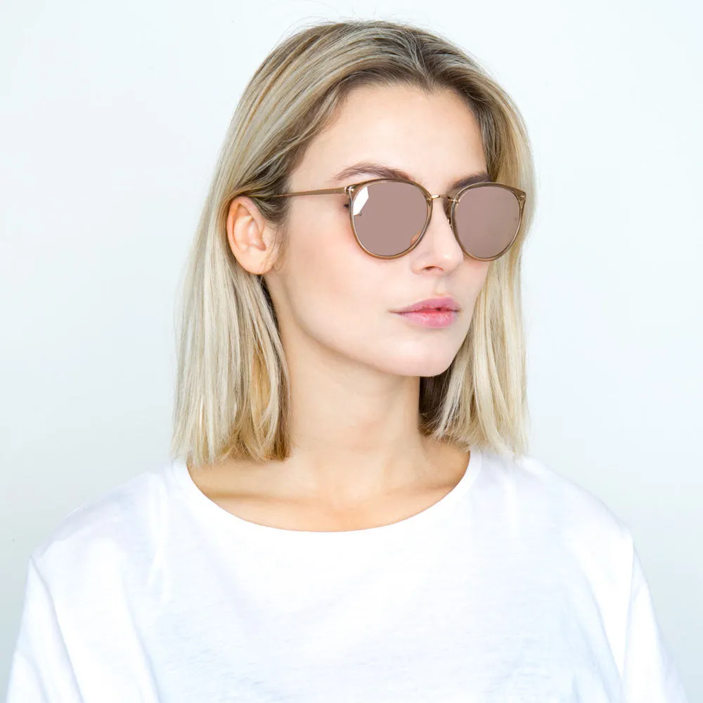 Linda Farrow Calthorpe C36 Oval Sunglasses sold by Linda Farrow product image thumbnail 5