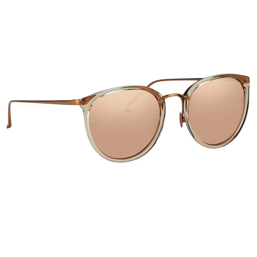 Linda Farrow Calthorpe C36 Oval Sunglasses sold by Linda Farrow product image thumbnail 2