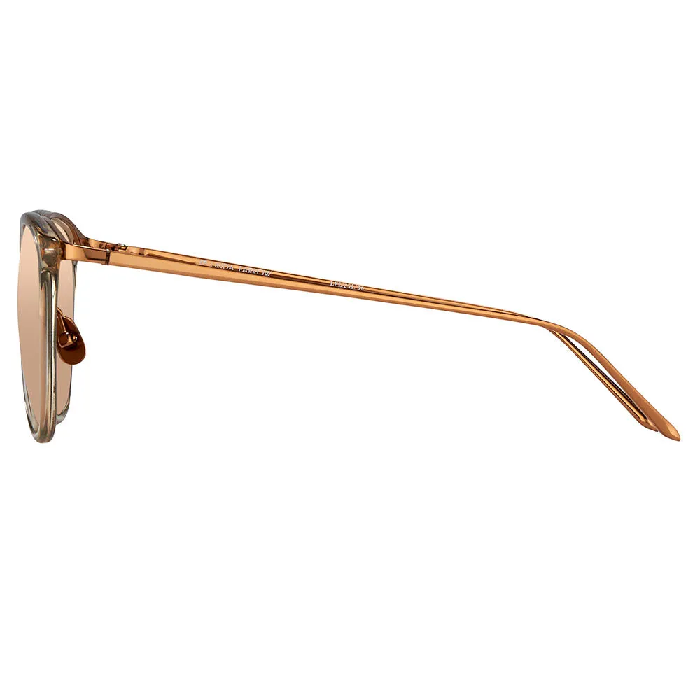 Linda Farrow Calthorpe C36 Oval Sunglasses sold by Linda Farrow product image thumbnail 3