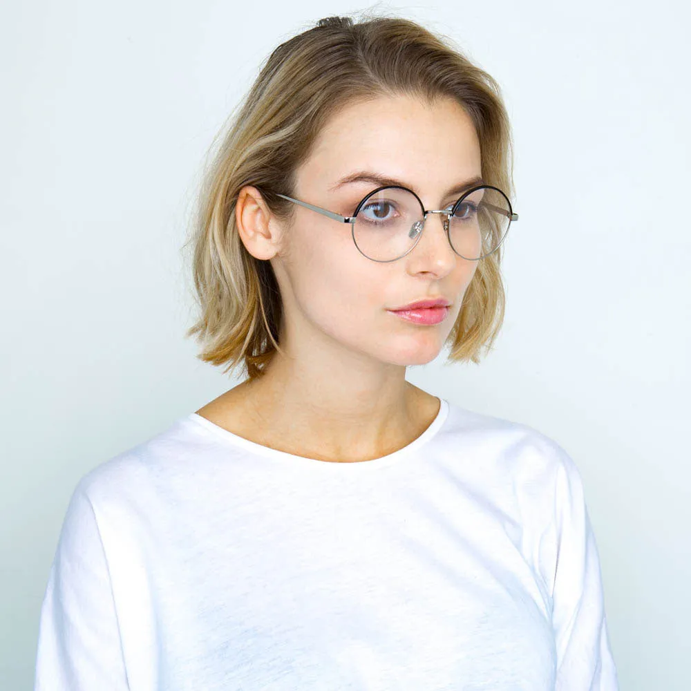 Linda Farrow 583 C3 Round Optical Frame sold by Linda Farrow product image thumbnail 5