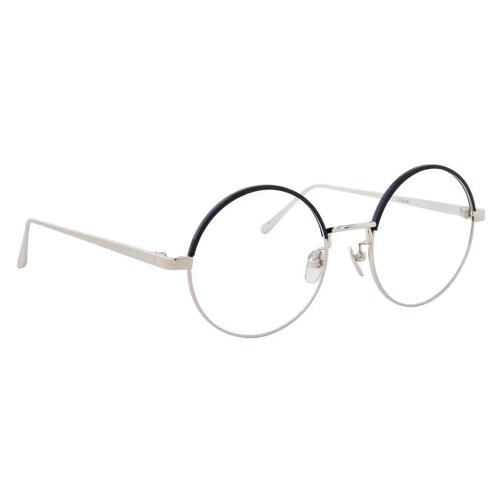 Linda Farrow 583 C3 Round Optical Frame sold by Linda Farrow product image thumbnail 2