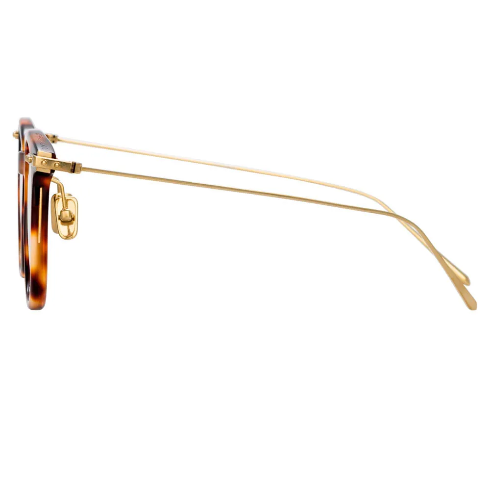 Linda Farrow Linear Stern A C7 Square Optical Frame sold by Linda Farrow product image thumbnail 3