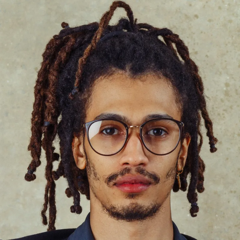 The Calthorpe | Oval Optical Frame in Brown (Men's) sold by Linda Farrow