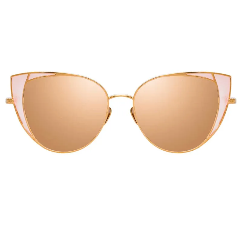 Linda Farrow Des Vouex C6 Cat Eye Sunglasses sold by Linda Farrow