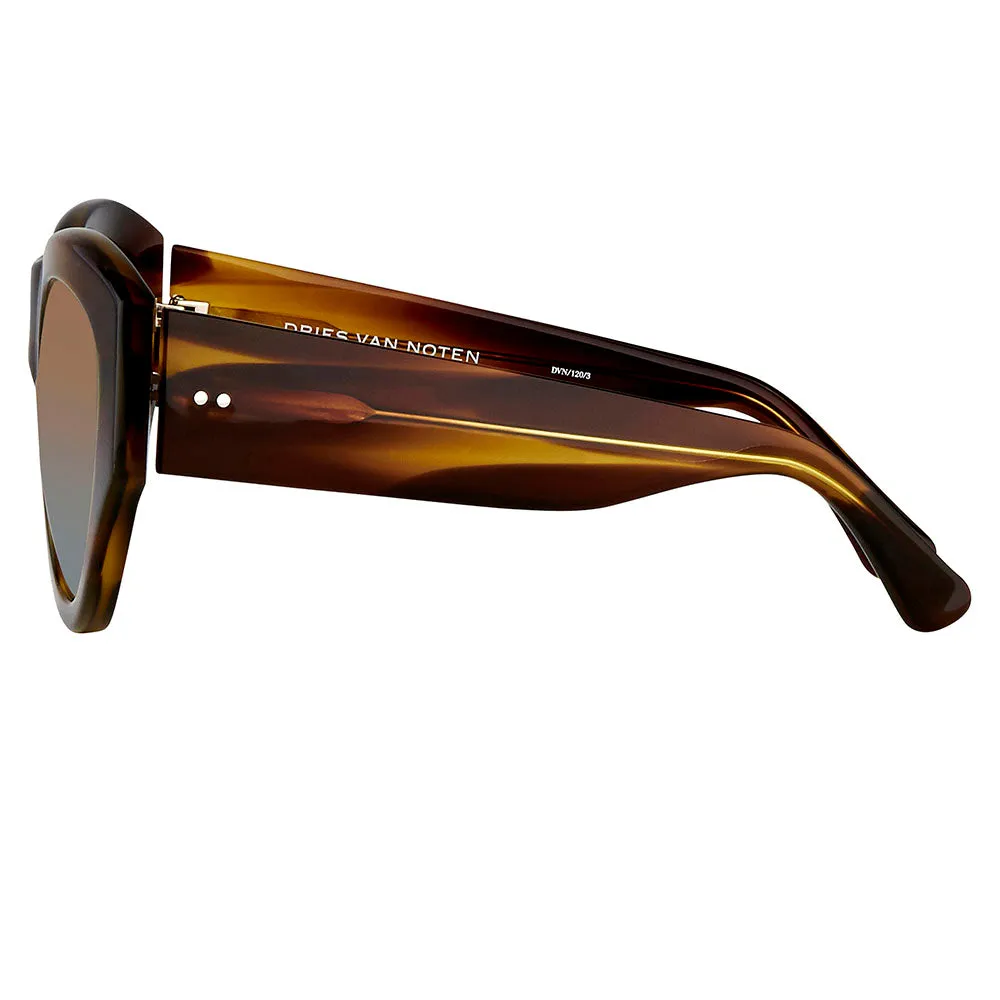 Dries van Noten 120 C3 Cat Eye Sunglasses sold by Linda Farrow product image thumbnail 3