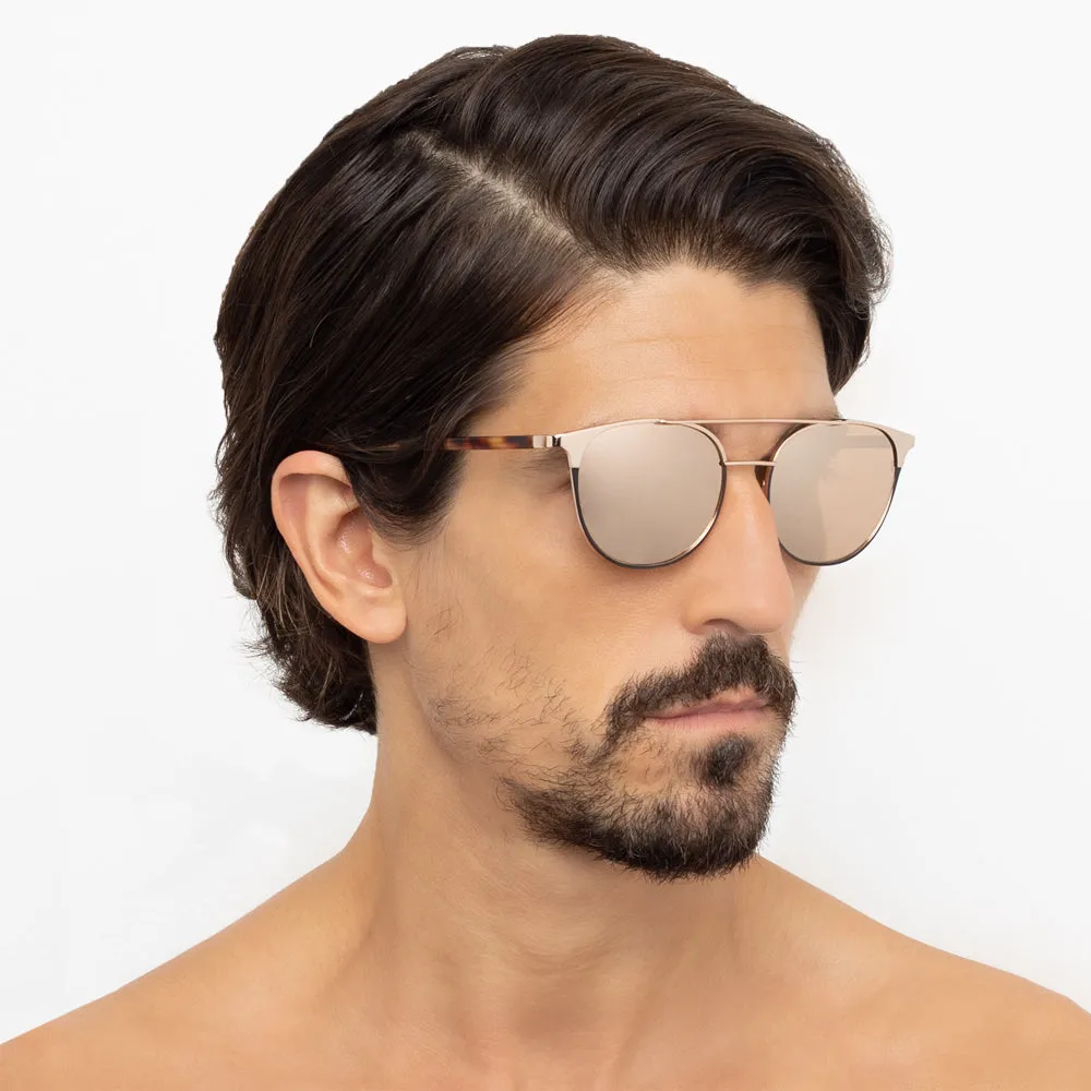 Linda Farrow 421 C7 Browline Sunglasses sold by Linda Farrow product image thumbnail 5