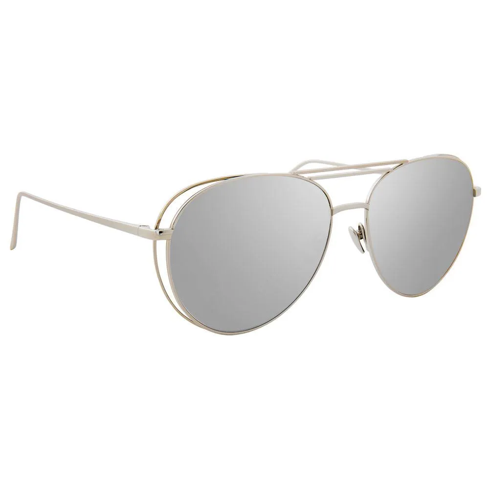 Linda Farrow 575 C2 Aviator Sunglasses sold by Linda Farrow product image thumbnail 2