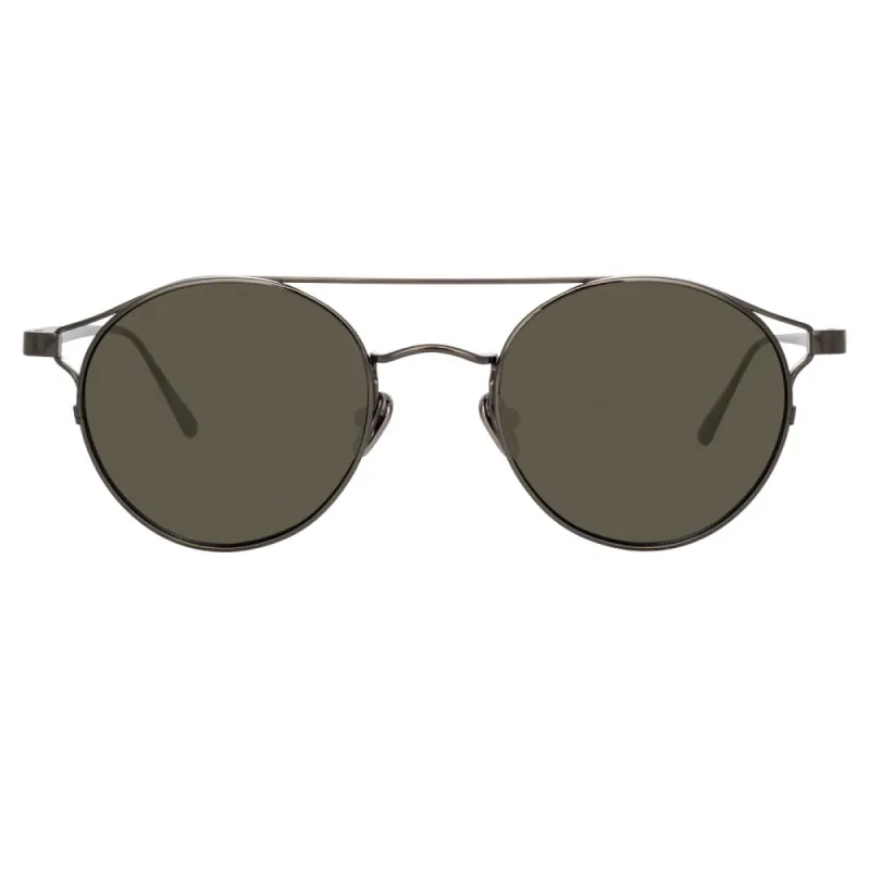 Linda Farrow Ali C4 Oval Sunglasses sold by Linda Farrow