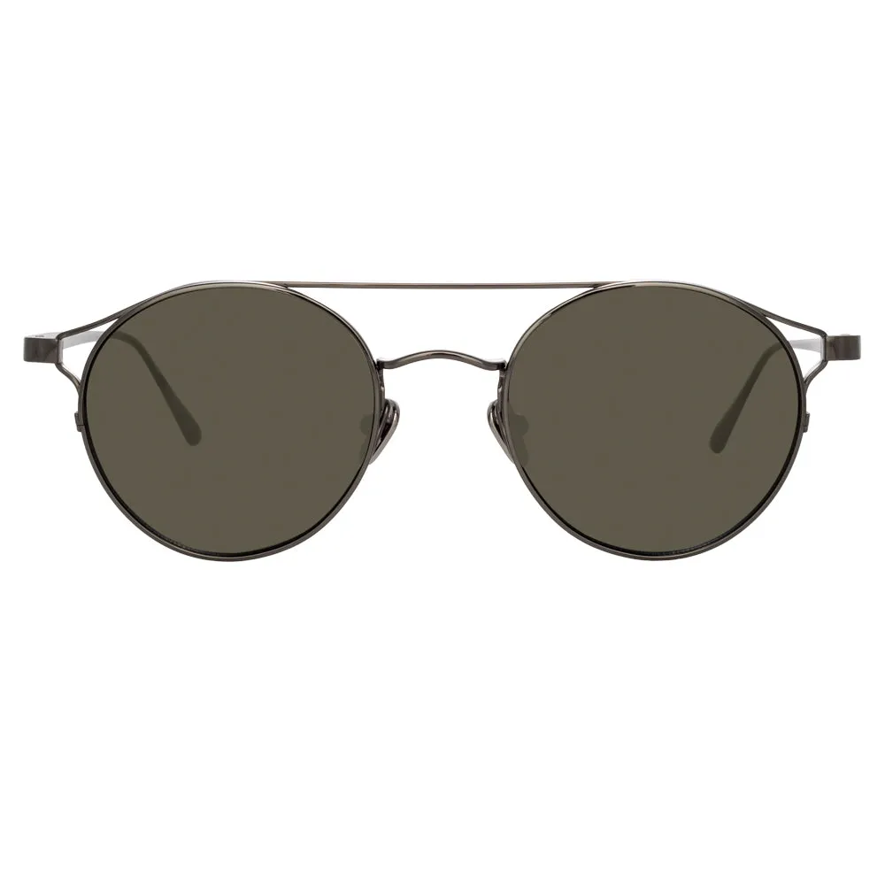 Linda Farrow Ali C4 Oval Sunglasses sold by Linda Farrow