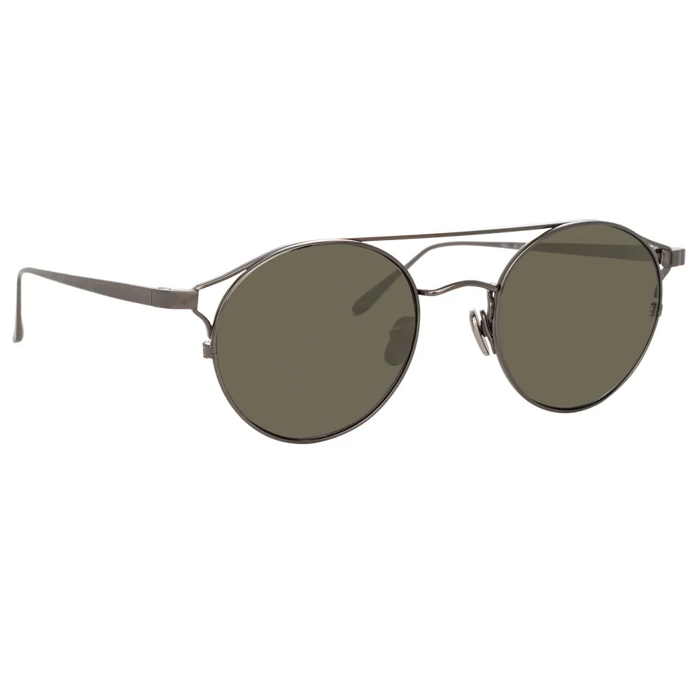 Linda Farrow Ali C4 Oval Sunglasses sold by Linda Farrow product image thumbnail 2