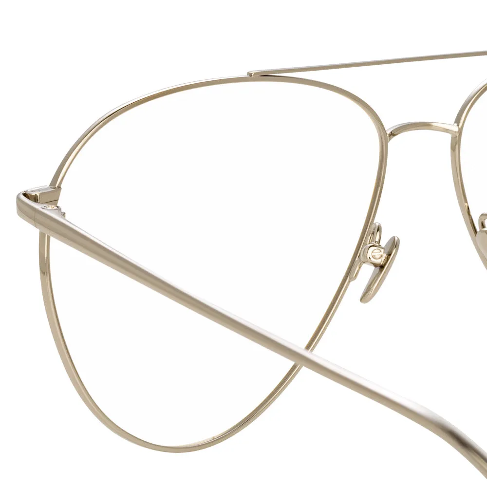 Linda Farrow Kirk C9 Aviator Optical Frame sold by Linda Farrow product image thumbnail 4