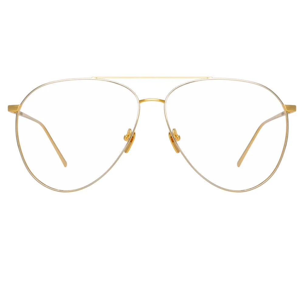 Linda Farrow Kirk C9 Aviator Optical Frame sold by Linda Farrow