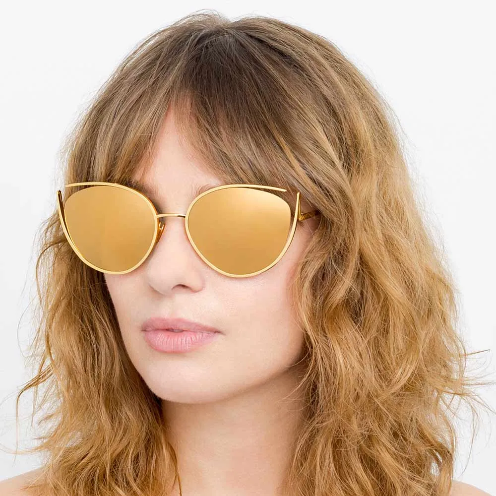 Linda Farrow Jeanne C1 Cat Eye Sunglasses sold by Linda Farrow product image thumbnail 5