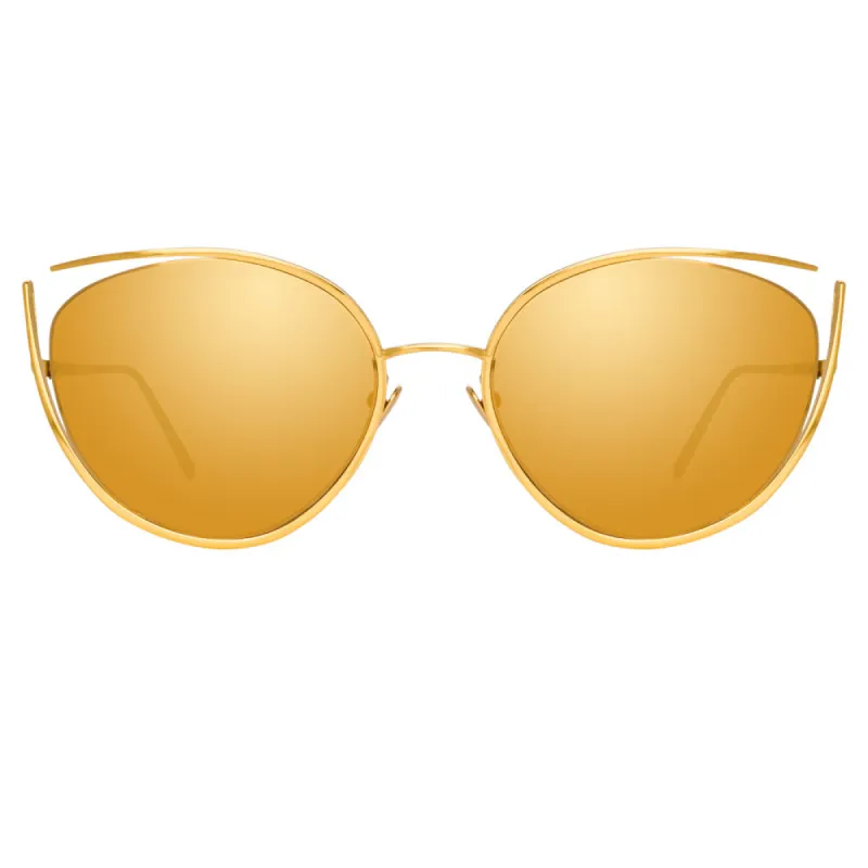 Linda Farrow Jeanne C1 Cat Eye Sunglasses made by Linda Farrow