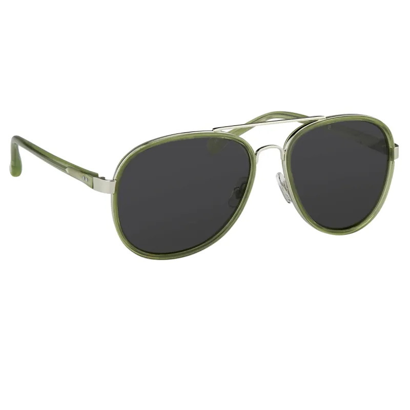 Dries van Noten 97 C1 Aviator Sunglasses sold by Linda Farrow
