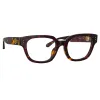 Deni Optical D-Frame in Tortoiseshell sold by Linda Farrow