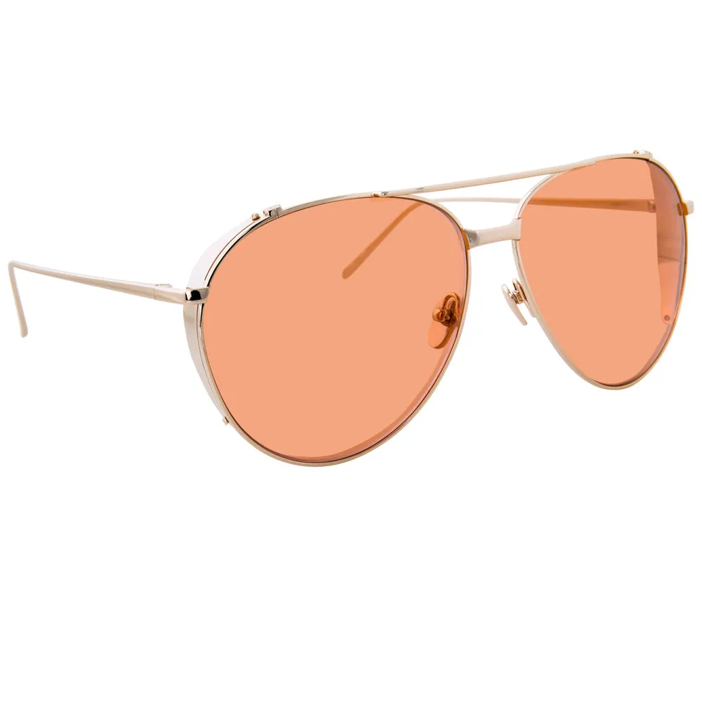Linda Farrow 425 C16 Aviator Sunglasses sold by Linda Farrow product image thumbnail 2
