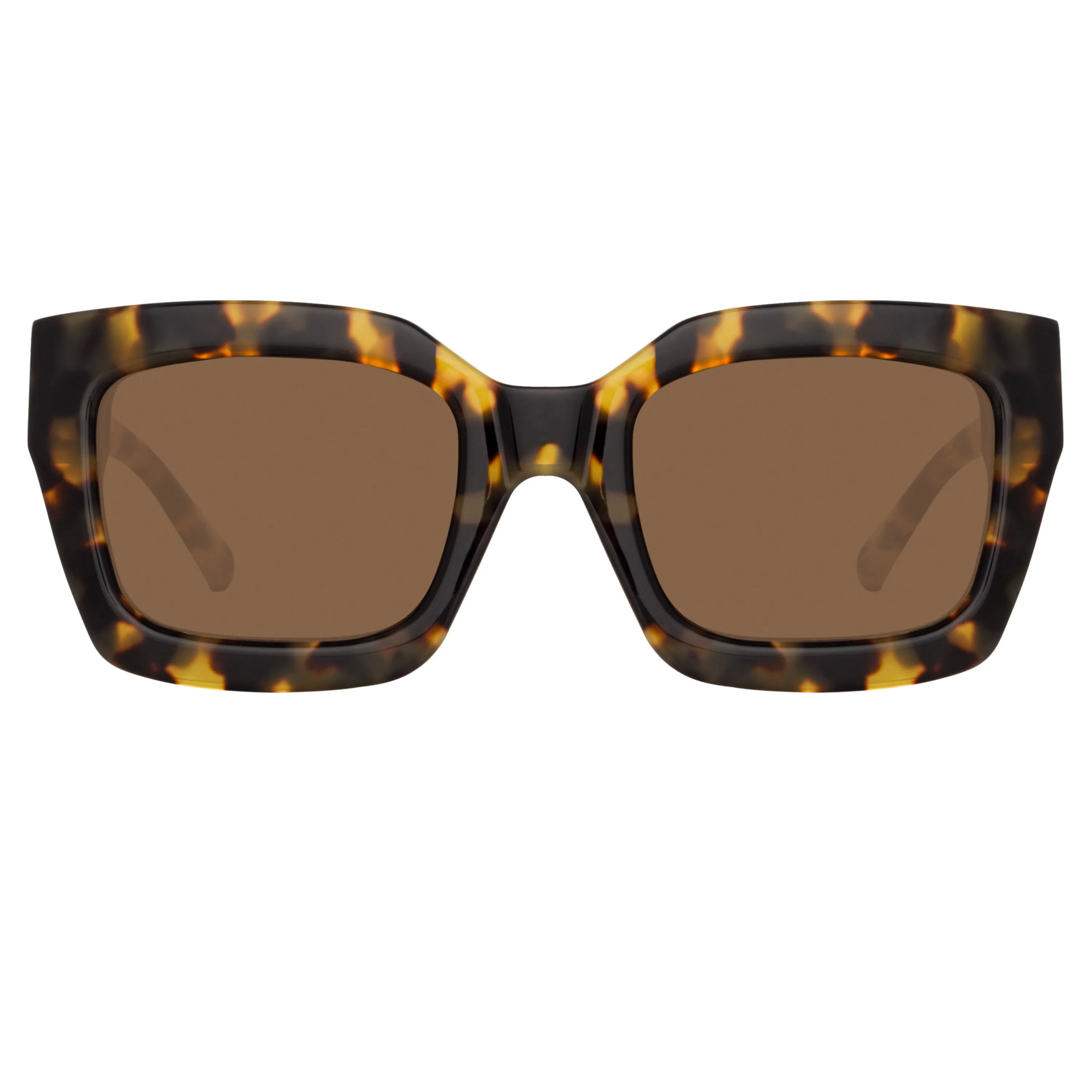 The Attico Selma D-Frame Sunglasses in Tortoiseshell sold by Linda Farrow product image thumbnail 2