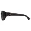 Dries Van Noten Wrap Sunglasses in Dark Brown sold by Linda Farrow
