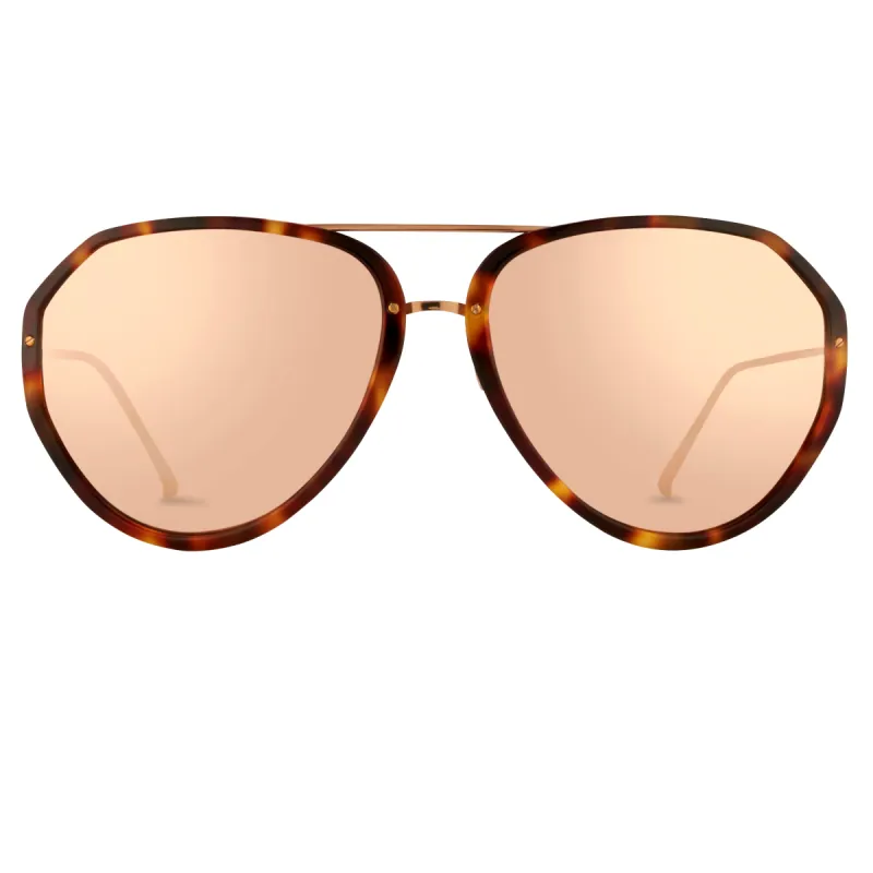Linda Farrow 463 C4 Aviator Sunglasses sold by Linda Farrow