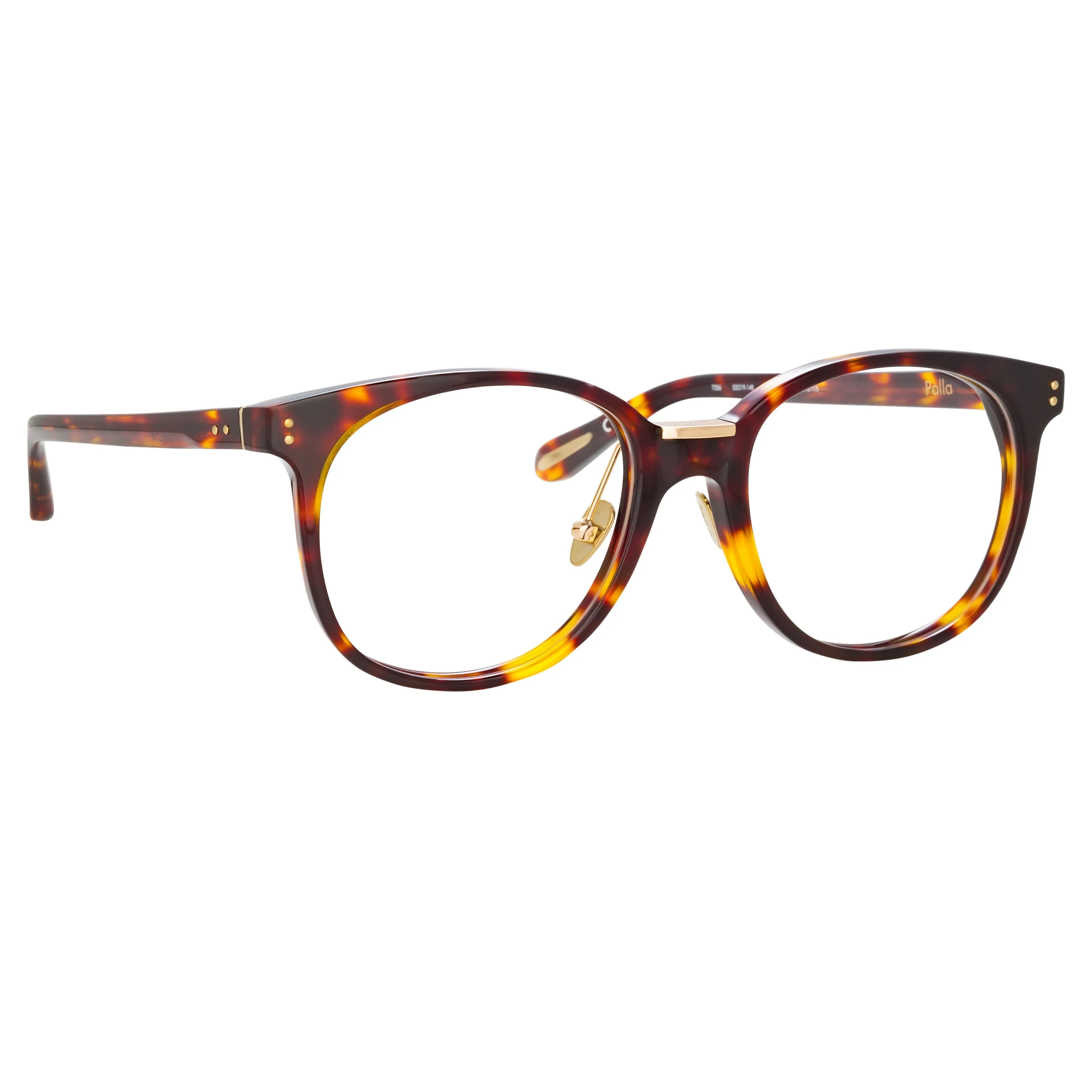 Palla Optical D-Frame Frame in Tortoiseshell (Men's) sold by Linda Farrow product image thumbnail 3