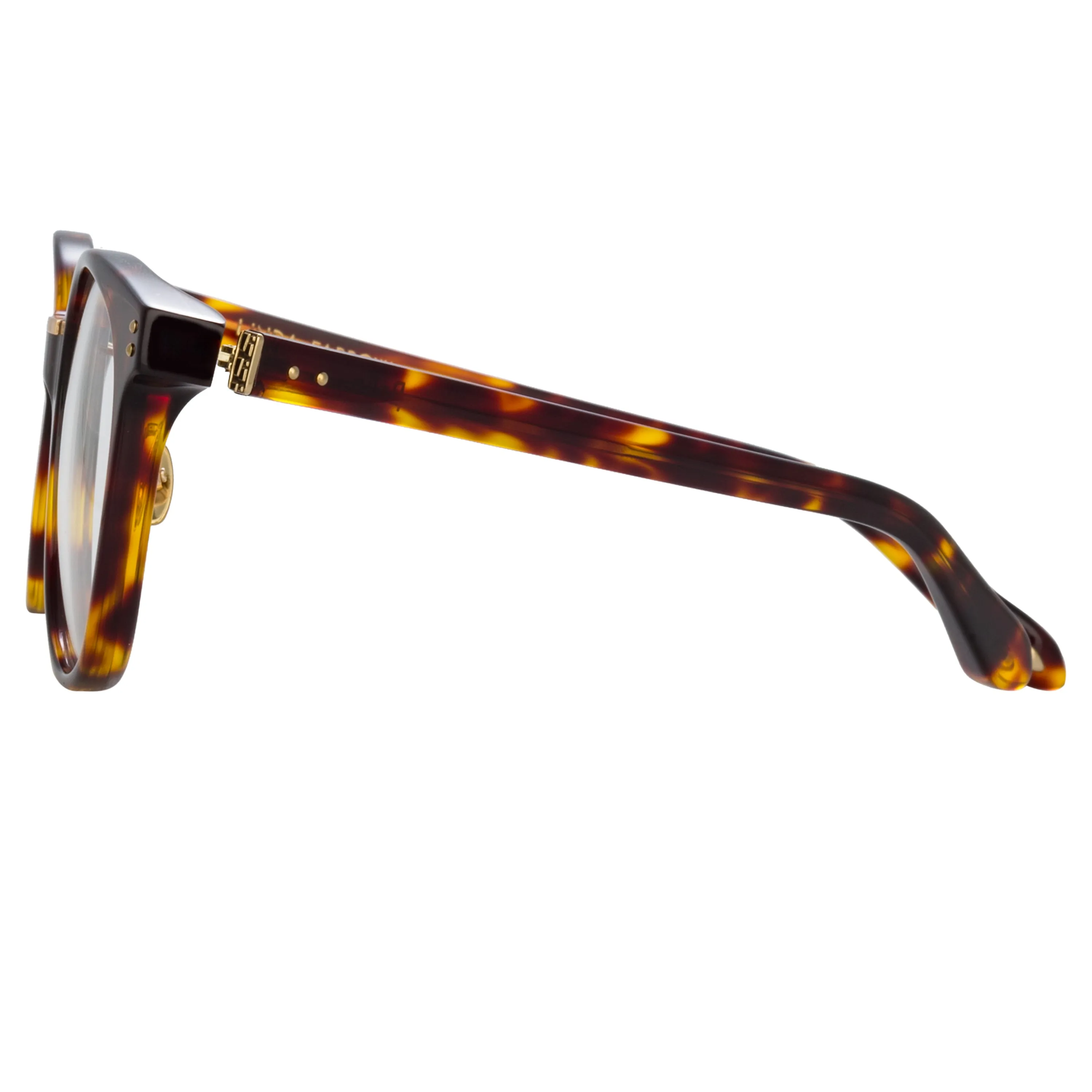 Palla Optical D-Frame Frame in Tortoiseshell (Men's) sold by Linda Farrow product image thumbnail 5