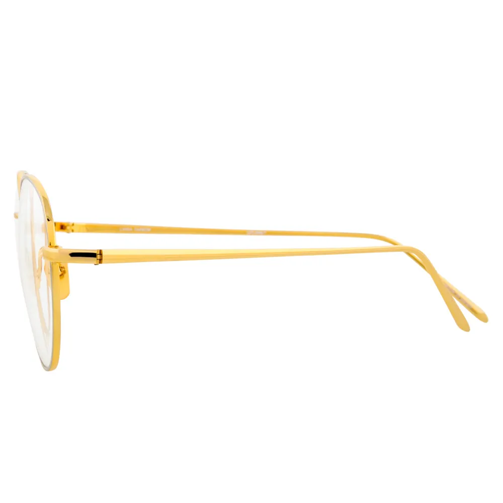 Linda Farrow 646 C7 Oval Optical Frame sold by Linda Farrow product image thumbnail 3