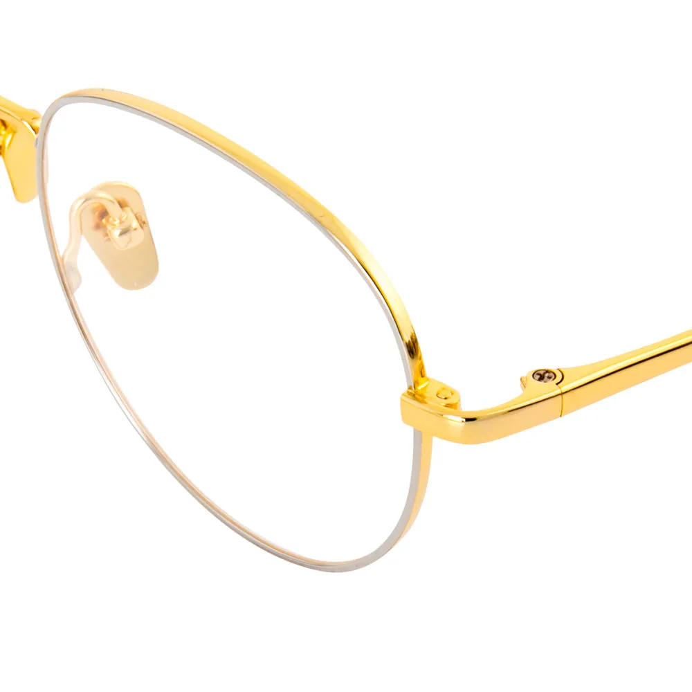 Linda Farrow 646 C7 Oval Optical Frame sold by Linda Farrow product image thumbnail 4