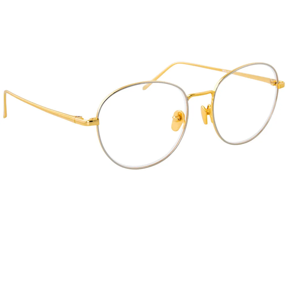 Linda Farrow 646 C7 Oval Optical Frame sold by Linda Farrow product image thumbnail 2