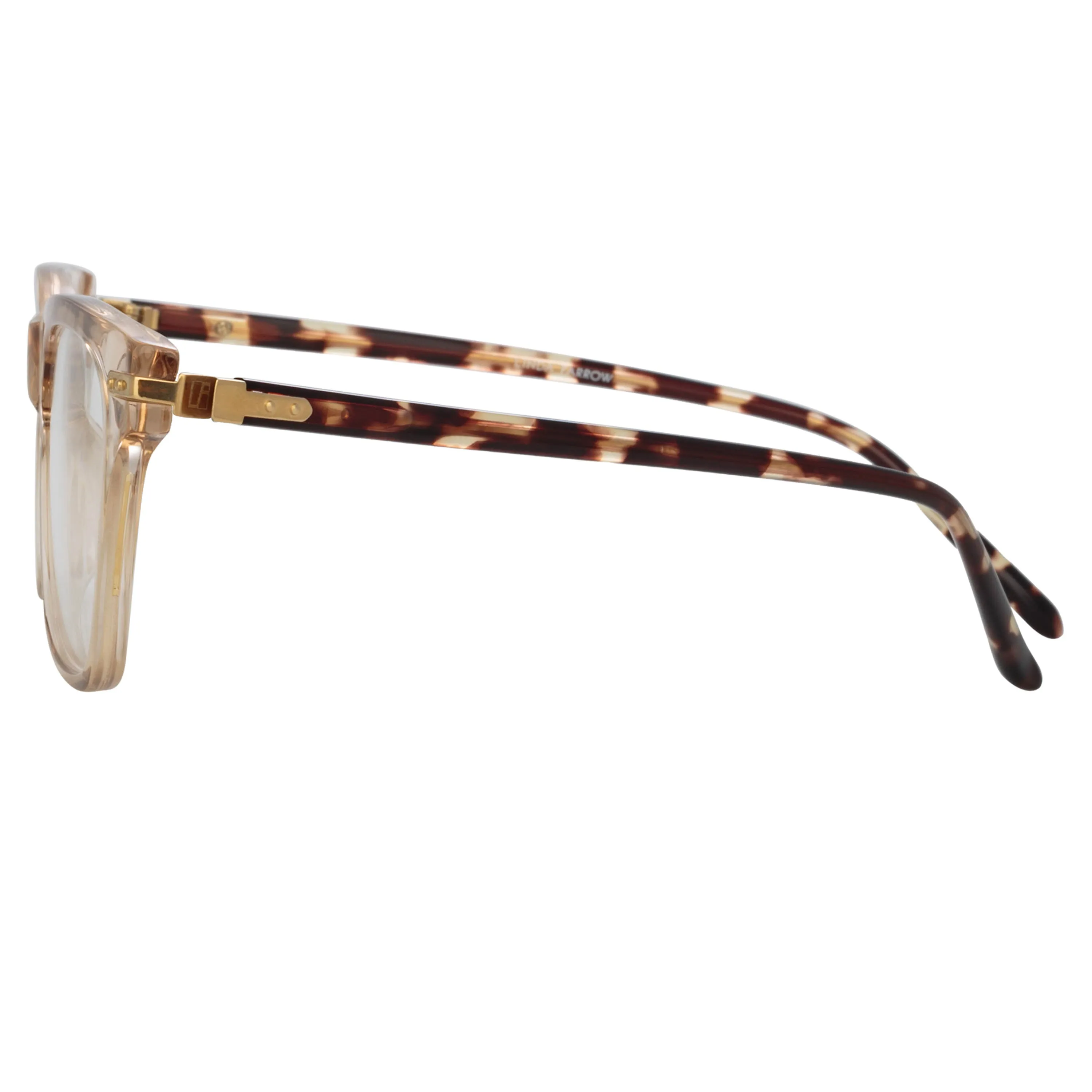Mae Cat Eye Optical Frame in Ash (Asian Fit) sold by Linda Farrow product image thumbnail 3