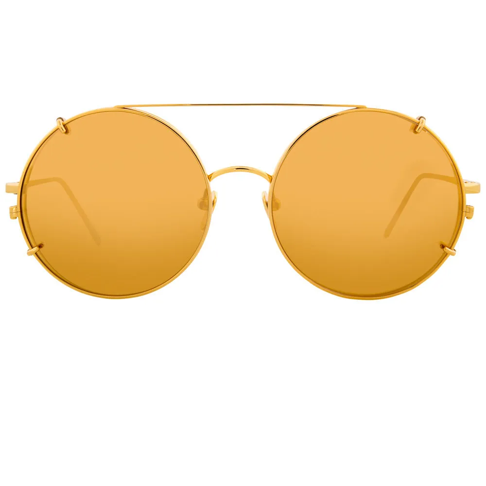 Linda Farrow 647 C1 Round Sunglasses sold by Linda Farrow