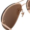 Linda Farrow 498 C3 Aviator Sunglasses sold by Linda Farrow