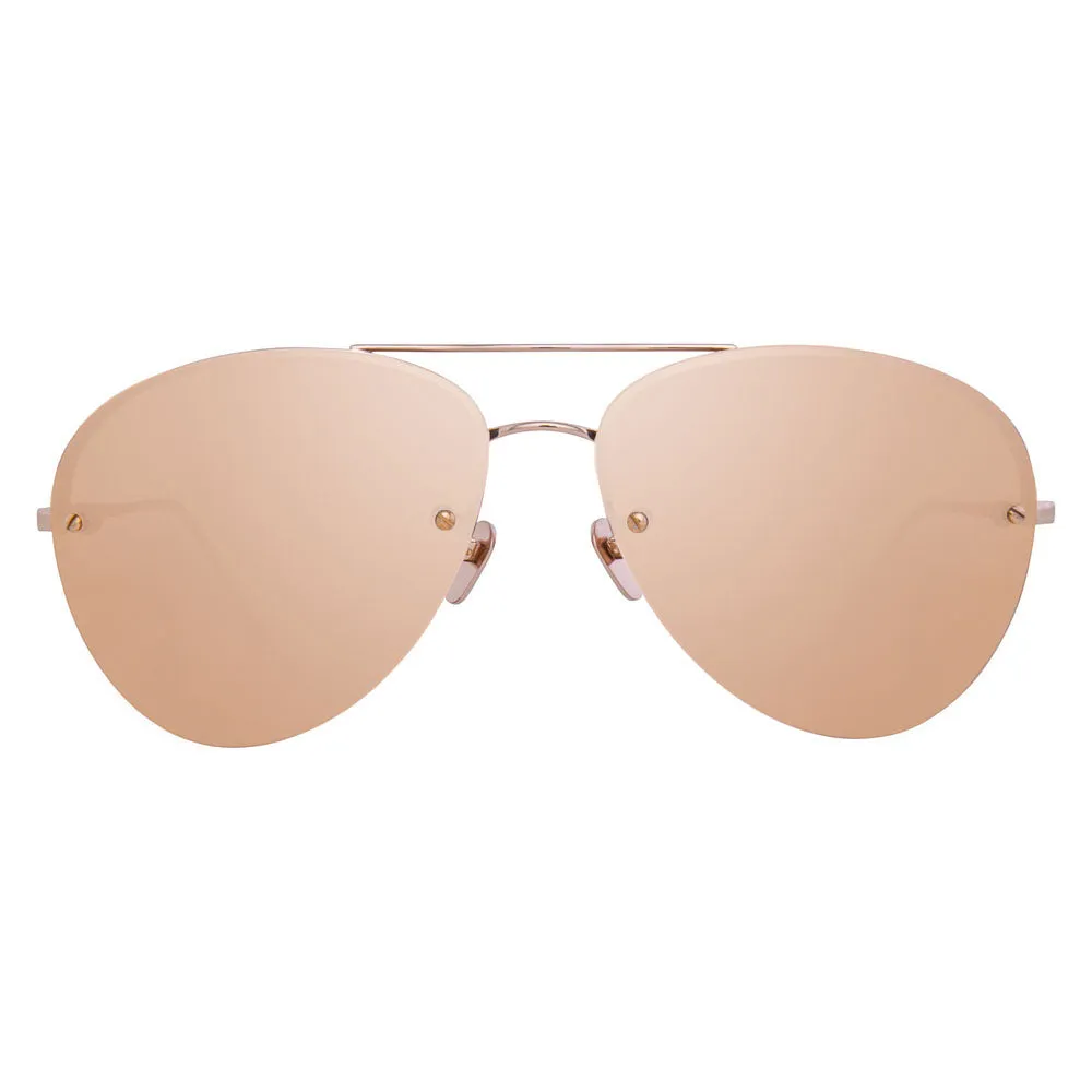 Linda Farrow 498 C3 Aviator Sunglasses sold by Linda Farrow