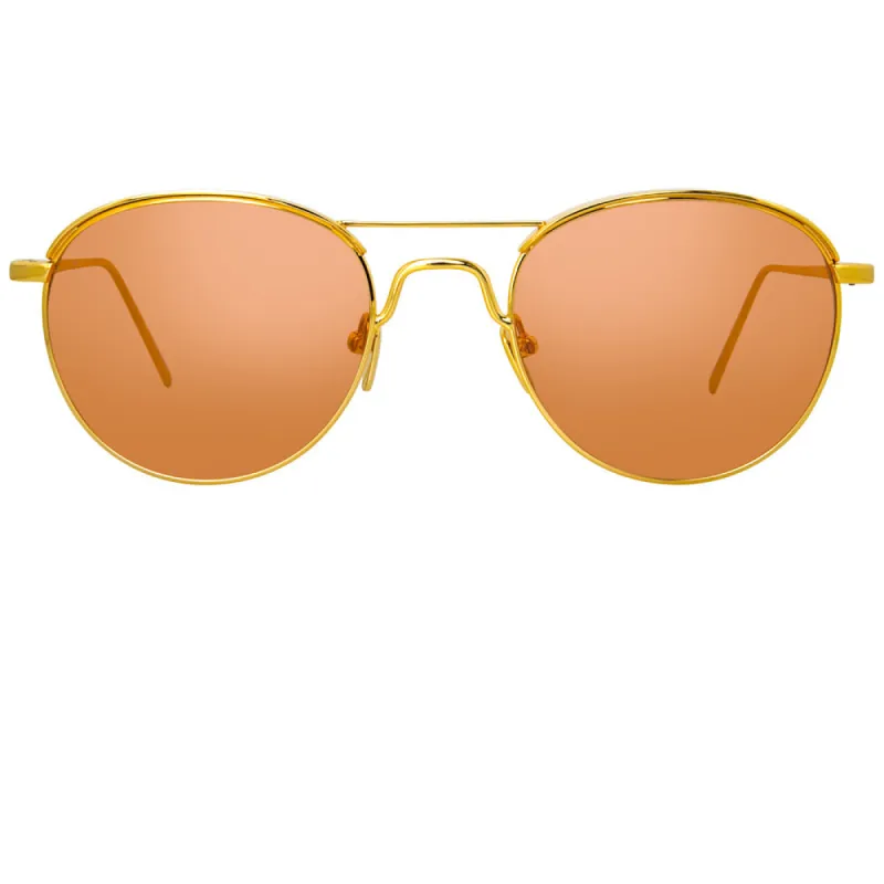 Linda Farrow 623 C4 Oval Sunglasses sold by Linda Farrow
