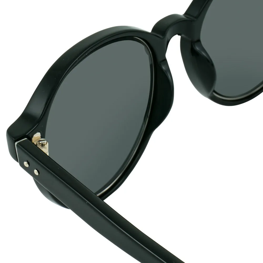 Linda Farrow 652 C3 Oval Sunglasses sold by Linda Farrow product image thumbnail 5